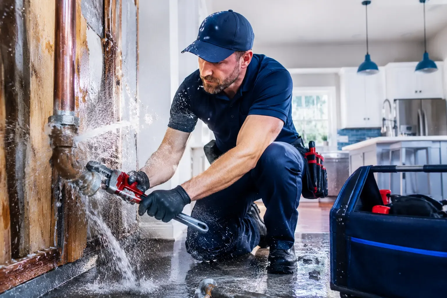 Local emergency pipe repair professionals in Choctaw, AR